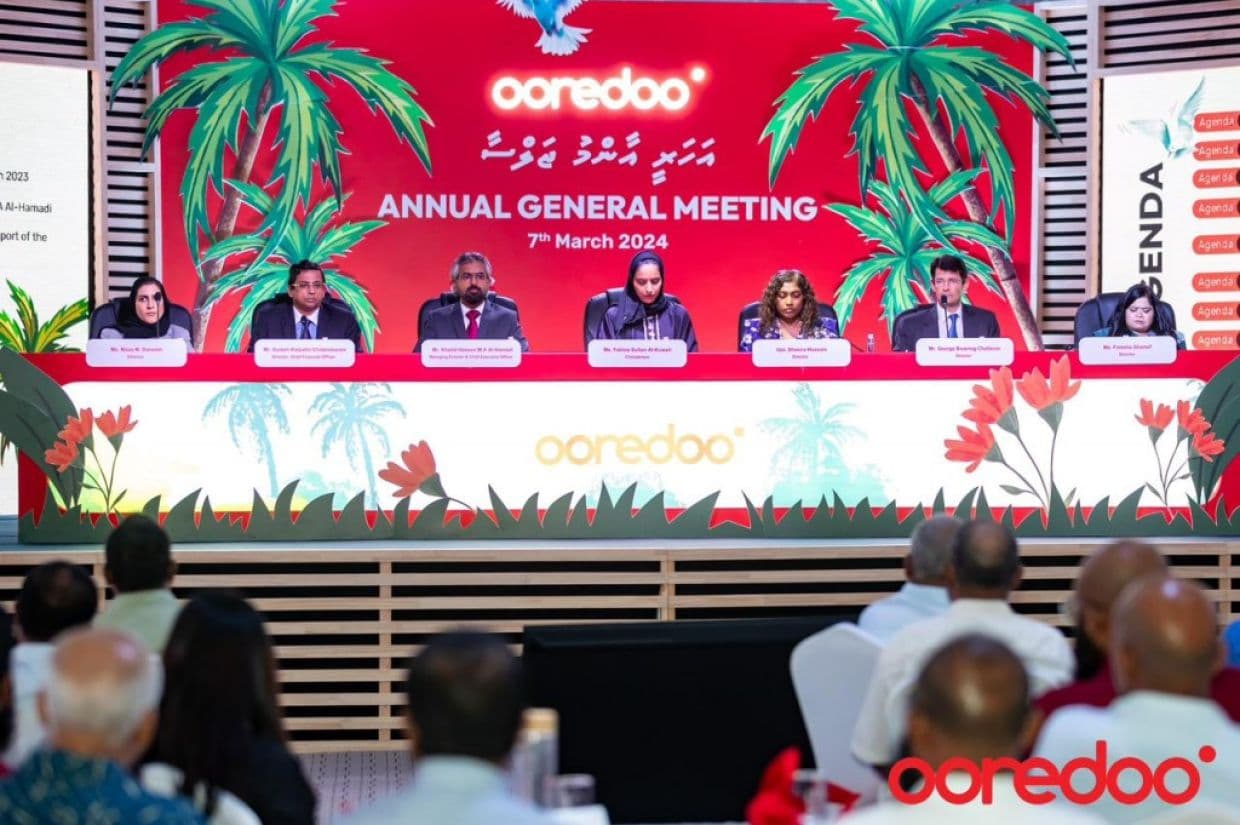 މިއަހަރު ބޭއްވި އުރީދޫގެ އަހަރީ ޢާންމު ޖަލްސާގެ ތެރެއިން / ފޮޓޯ: އުރީދޫ