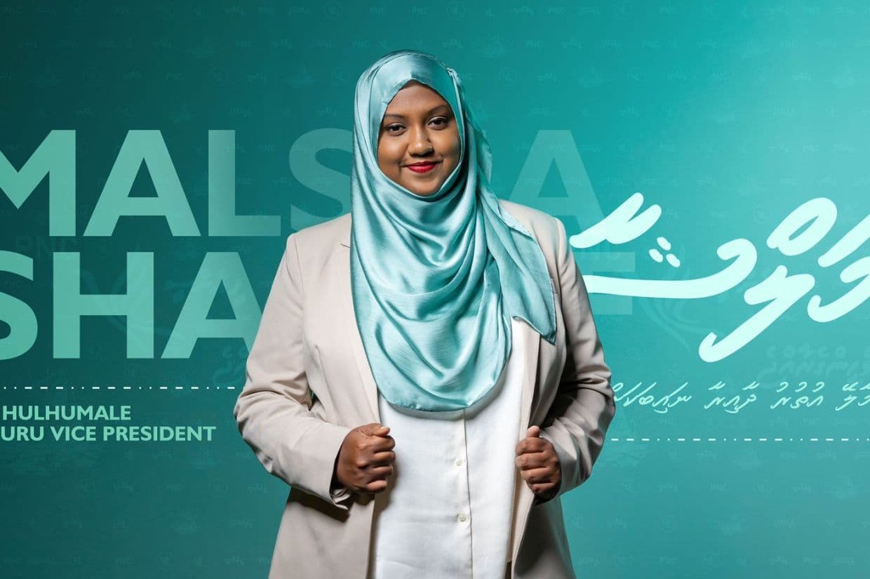 ހުޅުމާލޭ އުތުރު ދާއިރާގެ ނައިބު ކަމަށް ކުރިމަތިލީ ޕީއެންސީގެ ކެންޑިޑޭޓް މަލްޝާ