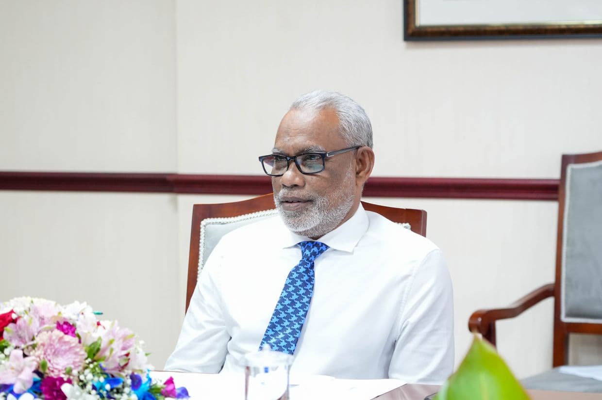 ރައްޔިތުންގެ މަޖިލީހުގެ ރައީސް ޢަބްދުއްރަޙީމް ޢަބްދުﷲ ވިދާޅުވީ މި ސަރުކާރު ގެނައީ ވަރަށް މަސައްކަތުން ކަމަށާއި، ޑިޕްލޮމެސީގެ ރީތި އުޞޫލުން ބޭރުގެ ސިފައިން ވަނީ ފޮނުވާލާފައި ކަމަށް.