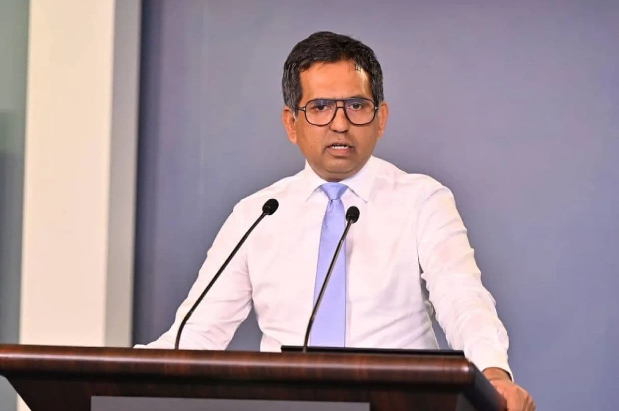 އިކޮނޮމިކް މިނިސްޓަރ މުޙައްމަދު ސަޢީދު /ފޮޓޯ: ރައީސް އޮފީސް