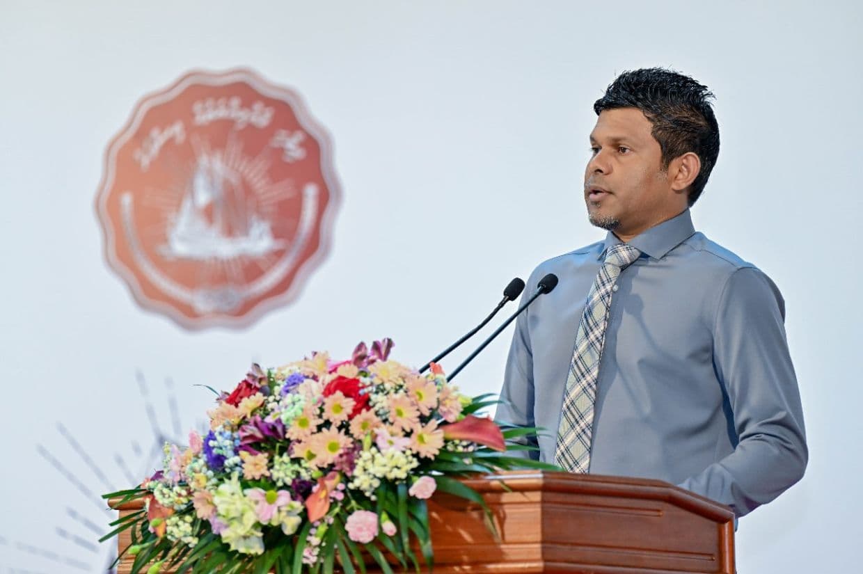 ރައީސުލްޖުމްހޫރިއްޔާގެ ނައިބު ހުސައިން މުޙައްމަދު ލަޠީފް / ފޮޓޯ: ރައިސް އޮފީސް