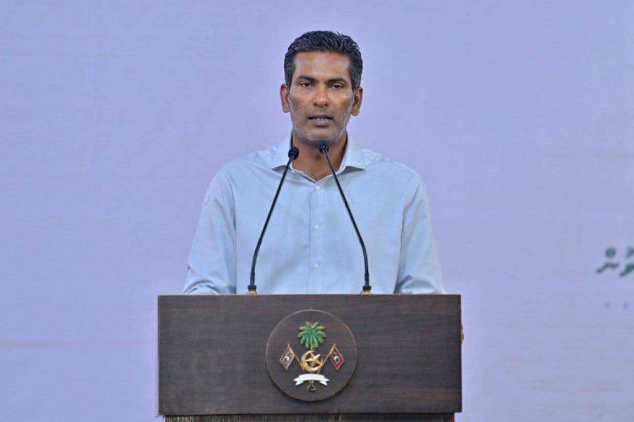 (އެޗްޑީސީގެ މެނޭޖިންގ ޑިރެކްޓަރ އިބްރާހީމް ފަޒުލް ރަޝީދު/ ފޮޓޯ: ރައީސް އޮފީސް