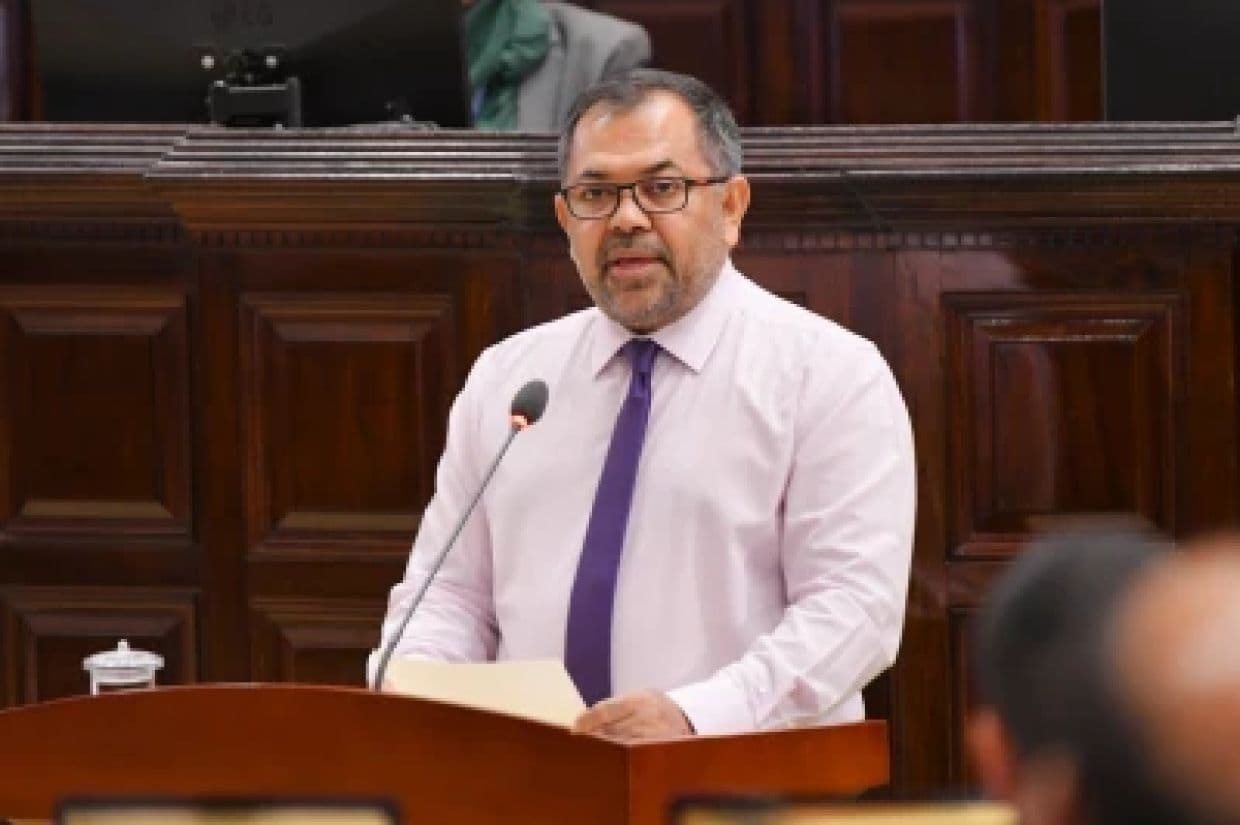 މާލީ ވަޒީރު މޫސާ ޒަމީރު/ ފޮޓޯ: މަޖިލިސް
