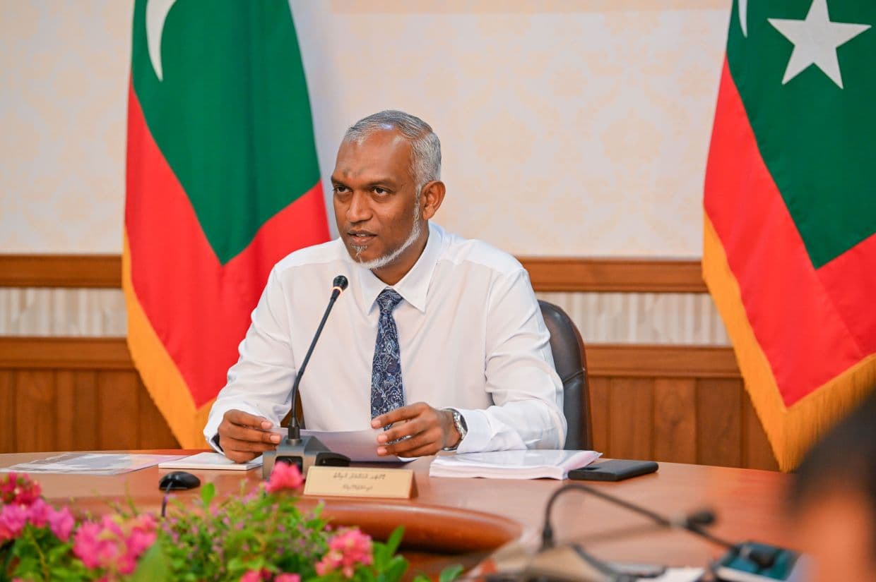 ރައީސުލްޖުމްހޫރިއްޔާ ޑރ. މުޙައްމަދު މުއިއްޒު/ ފޮޓޯ: ރައީސް އޮފީސް
