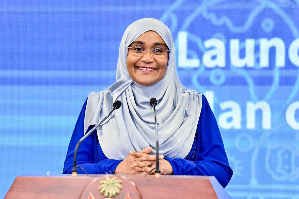 ރައީސުލްޖުމްހޫރިއްޔާގެ އަނބިކަނބަލުން ސާޖިދާ މުޙައްމަދު/ ފޮޓޯ: ރައީސް އޮފީސް