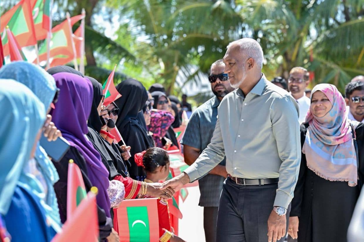 ރައީސުލްޖުމްހޫރިއްޔާ ޑރ. މުޙައްމަދު މުޢިއްޒު. / ފޮޓޯ: ރައީސް އޮފީސް