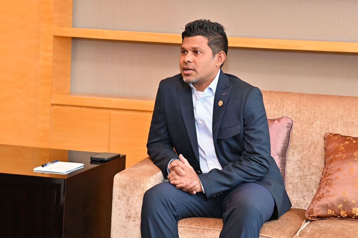 ނައިބު ރައީސް ހުސައިން މުހައްމަދު ލަތީފް/ ފޮޓޯ: ރައީސް އޮފީސް