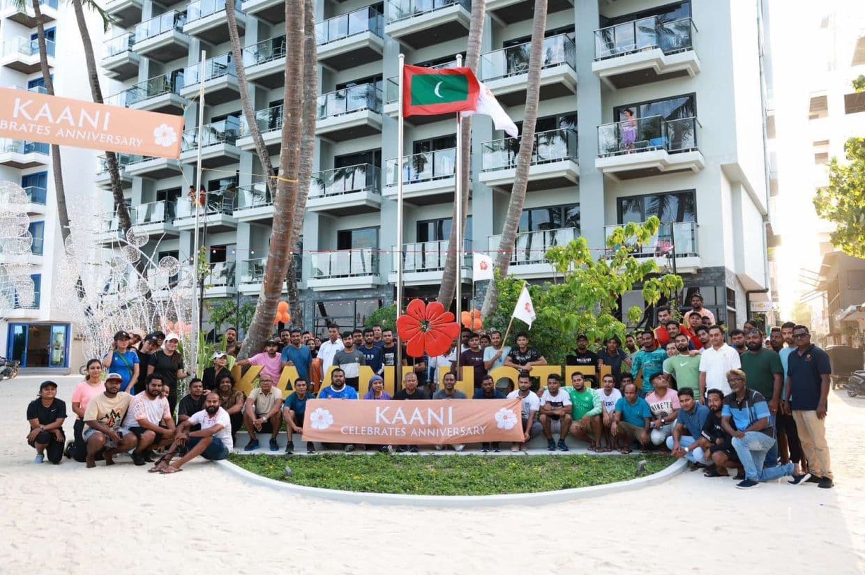 "ކާނި ހޮޓެލްސްގެ" 12 ވަނަ އަހަރީ ދުވަހާ ގުޅިގެން ބޭއްވި ހަރަކާތްތަކުގެ ތެރެއިން. / ފޮޓޯ: ކާނި ހޮޓެލްސް