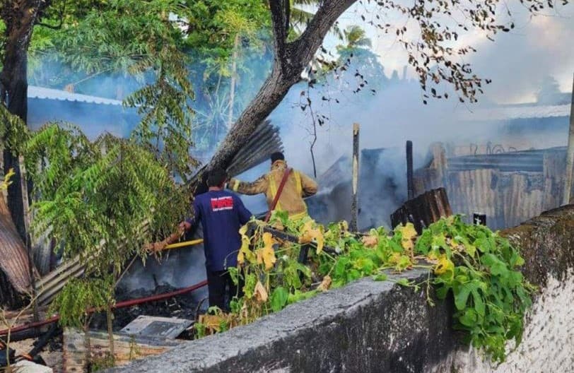 އައްޑޫ ސިޓީ މަރަދޫގައި ހިނގި އަލިފާނުގެ ހާދިސާގެ ތެރެއިން