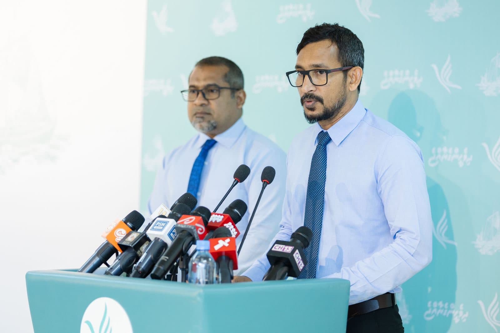 ޕީޕަލްސް ނޭޝަނަލް ޕާޓީ (ޕީއެންސީ)ން މިއަދު ބޭއްވި ނޫސްވެރިންގެ ބައްދަލުވުމުގެ ތެރެއިން
