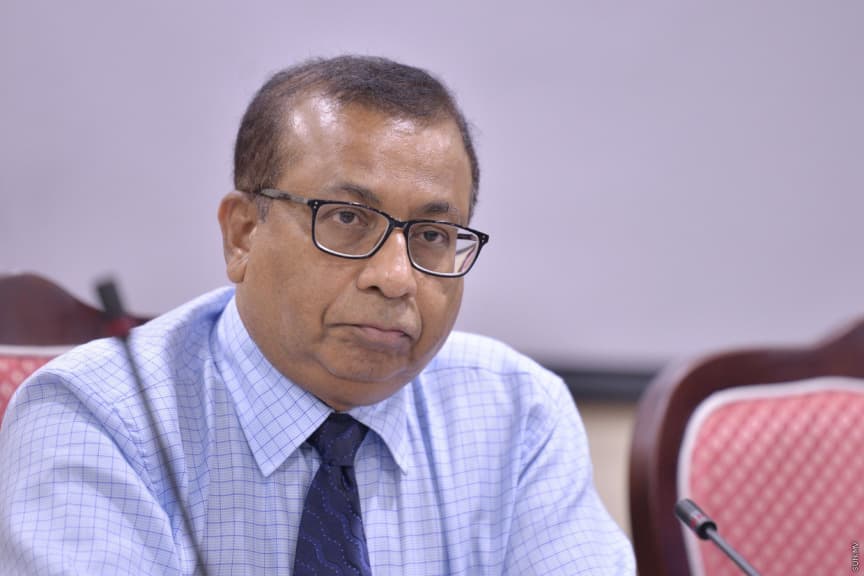 އިލެކްޝަންސް ކޮމިޝަންގެ ރައީސް ފުވާދު ތަޢުފީޤް/ ފޮޓޯ: ސަން
