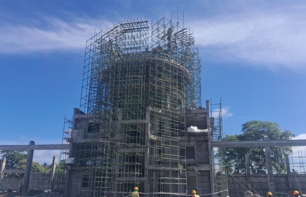 ގަަން އެއާޕޯޓު ތަރައްގީކުރުމުގެ މަސައްކަތުގެ ތެރެއިން.