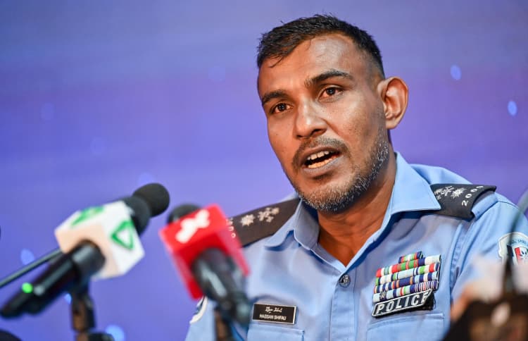 ޗީފް ސުޕްރިޓެންޑެންޓް އޮފް ޕޮލިސް ހަސަން ޝިފާއު / ފޮޓޯ: ދި އެޑިޝަން