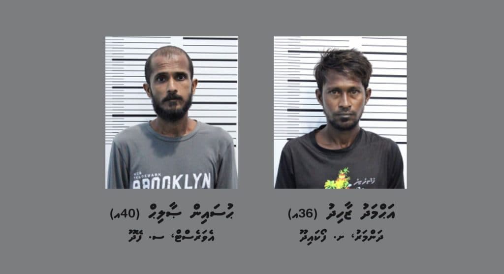 ތަހުގީގަށް ހޯދަމުންދާ ދެ މީހުން