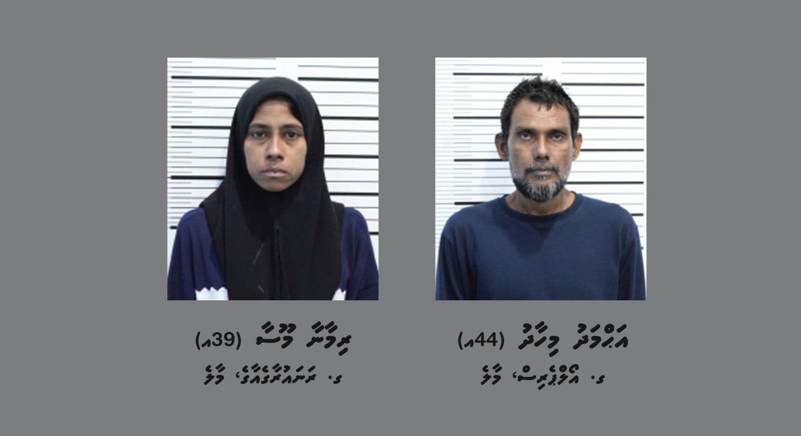 ގެސްޓް ހައުސްއަކަށް މީހަކު ވައްދައި ފޭރުނު މައްސަލައިގައި ދައުވާ ލިބޭ ދެ މީހުން.