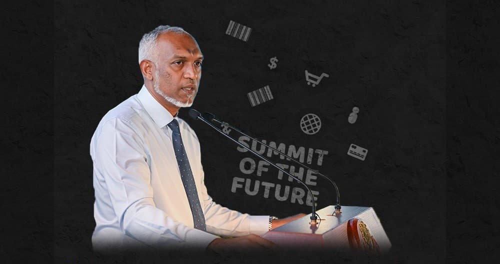 ޚުލާސާއިން ރައީސްގެ ތަގުރީރުގެ މުހިންމު ޚުލާސާ - "ސަމިޓް އޮފް ދަ ފިއުޗާ"