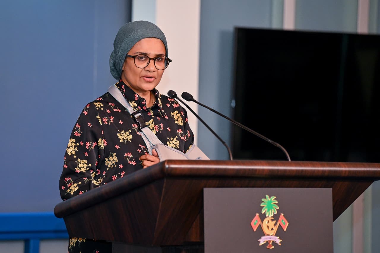 މަތީ ތަޢުލީމާއި މަސައްކަތްތެރިކަމާއި ހުނަރުތައް ތަރައްޤީކުރުމާބެހޭ ވަޒީރު ޑރ. މަރްޔަމް މާރިޔާ