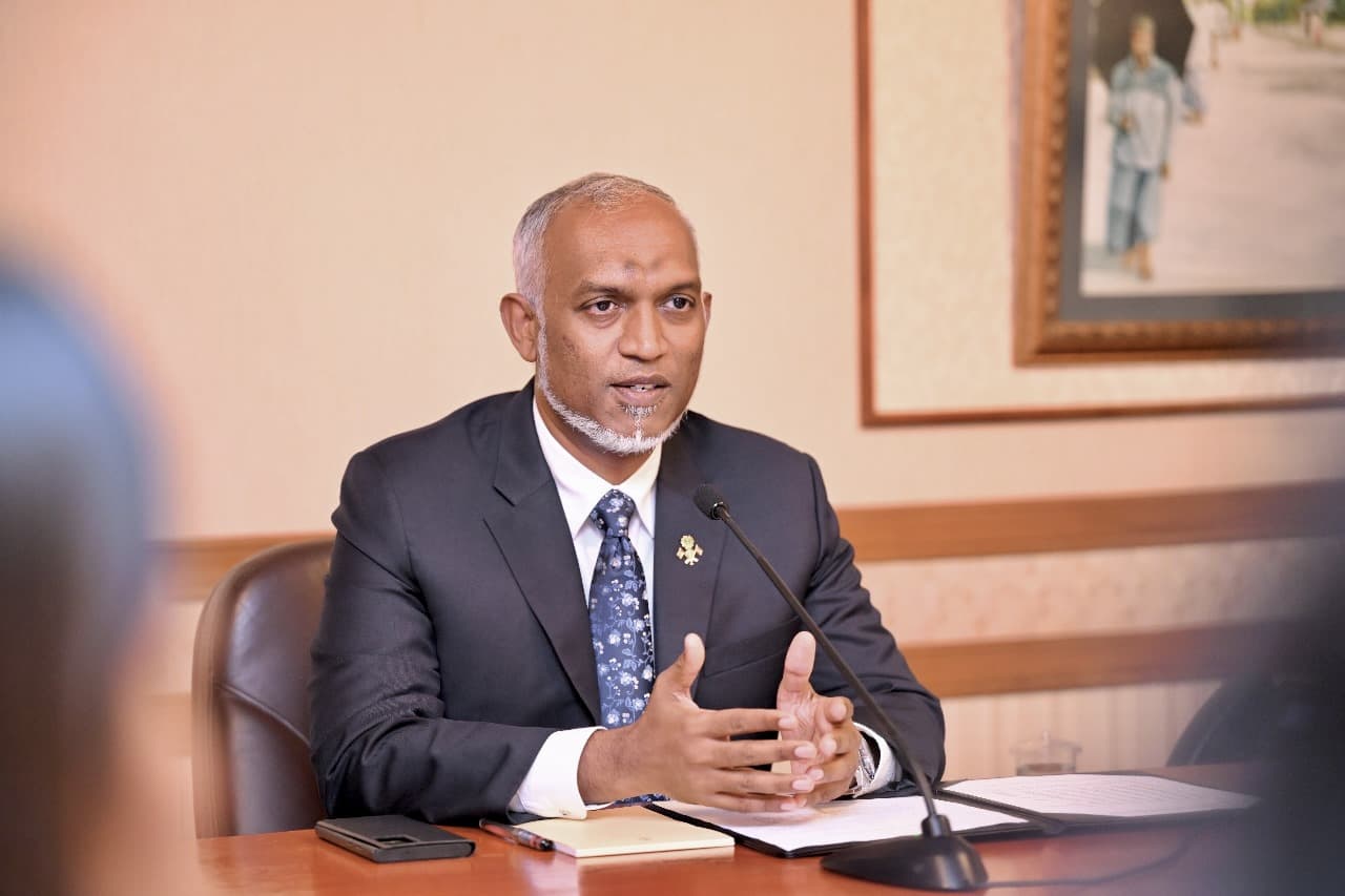ރައީސް ޑރ. މުޙައްމަދު މުޢިއްޒު / ފޮޓޯ: ޚުލާސާ