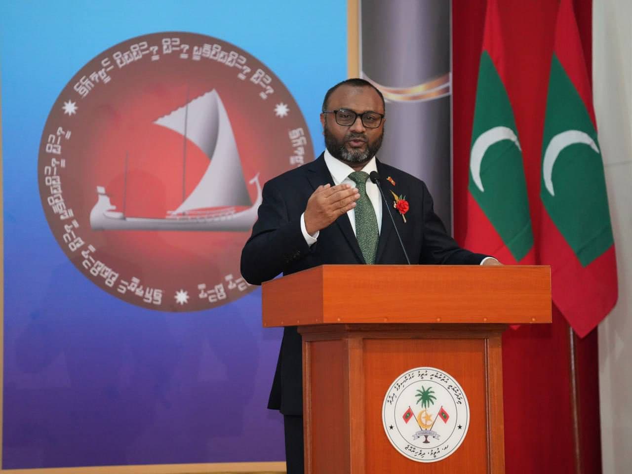 އިސްލާމިކް މިނިސްޓަރ ޑރ. މުޙައްމަދު ޝަހީމް އަލީ ސަޢީދު.