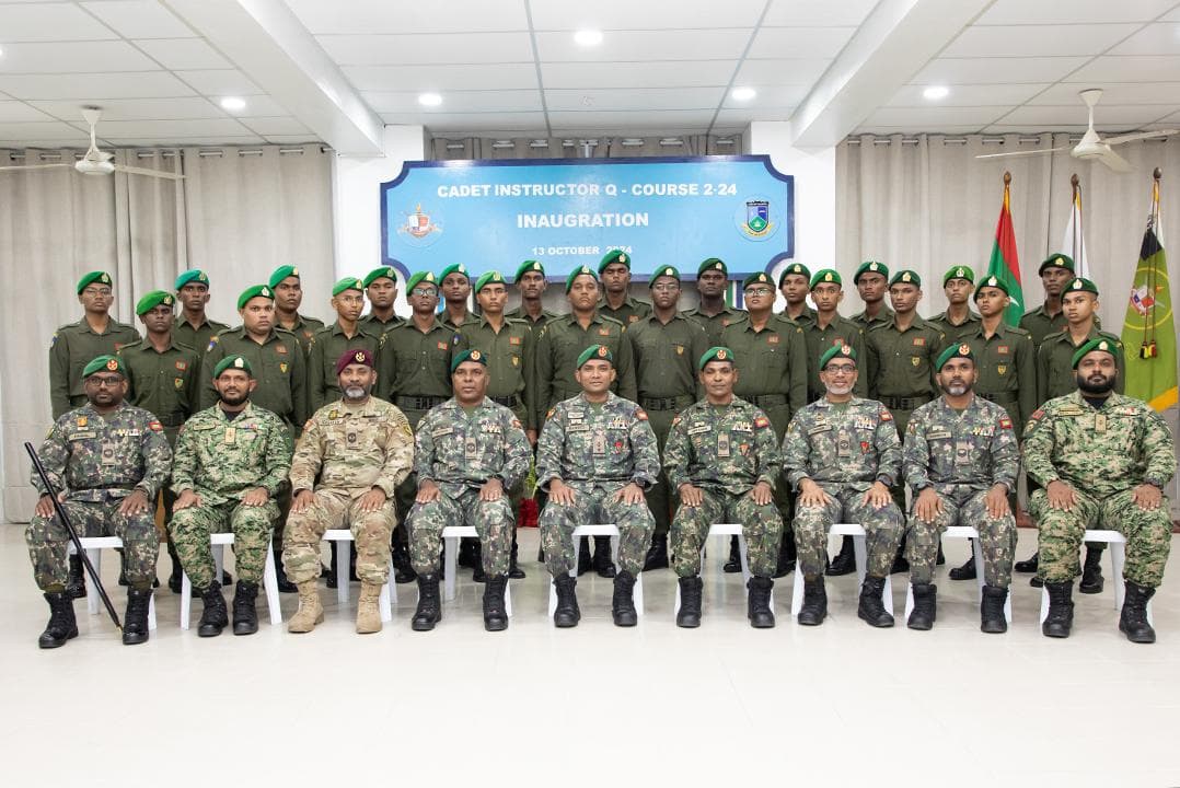 "އިންސްޓްރަކްޓަރ ކޮލިފިކޭޝަން ކޯސް 3" ފެށުމުގެ ރަސްމިއްޔާތުގެ ތެރެއިން. / ފޮޓޯ: އެމްއެންޑީއެފް