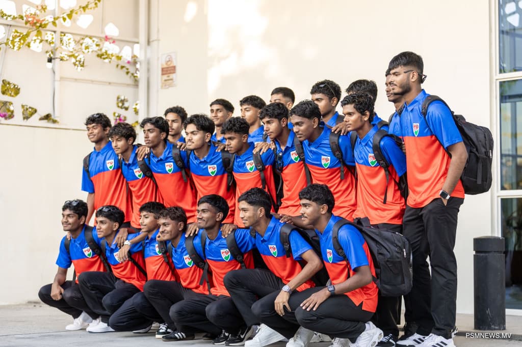 17 އަހަރުން ދަށު ރާއްޖެ ޓީމު / ފޮޓޯ: ޕީއެސްއެމް
