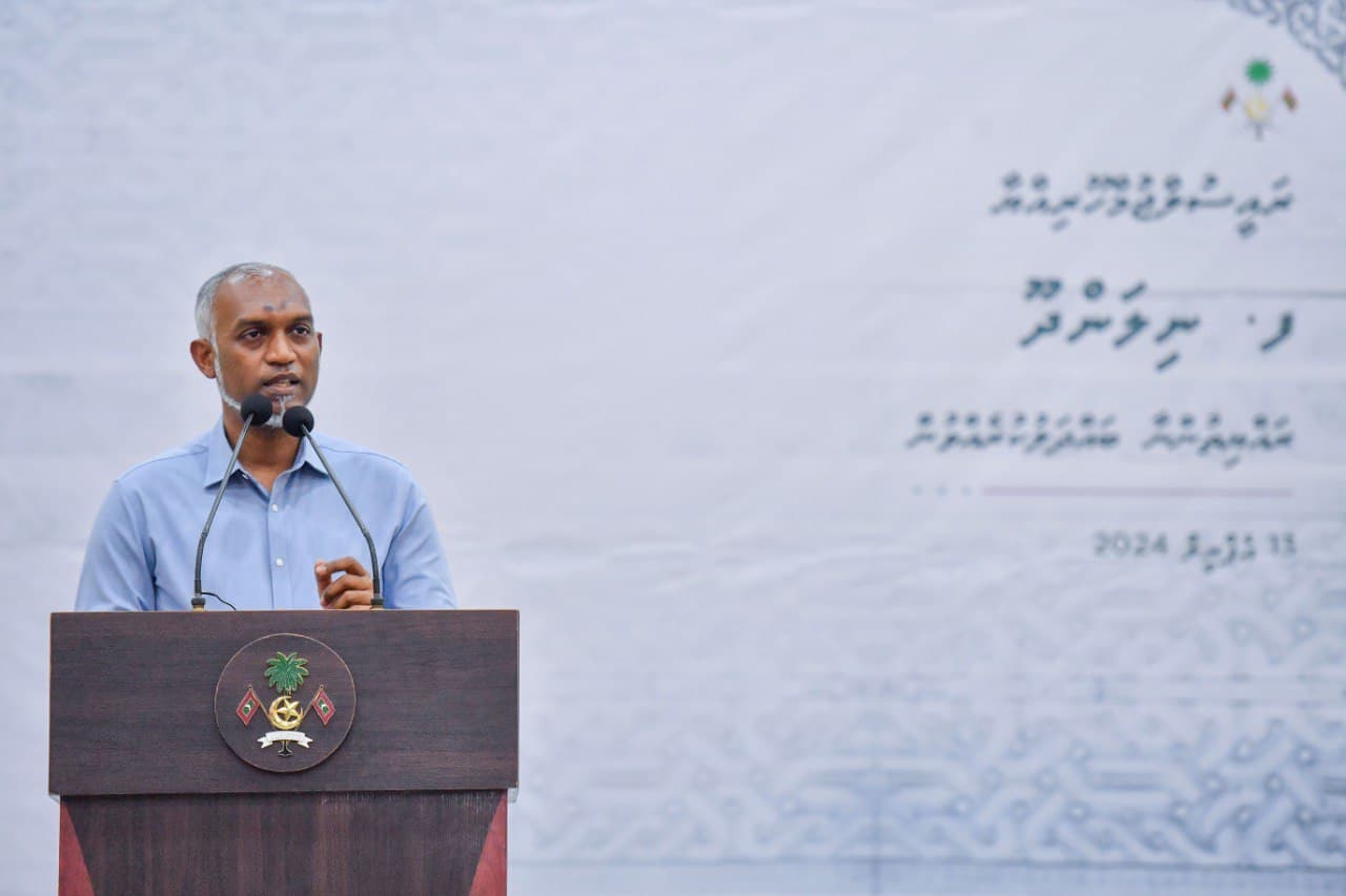 "ފ. ނިލަންދޫ އާރބަންސެންޓަރ ވާނީ ފ. އަތޮޅު ރައްޔިތުން ފަޚުރުވެރިވާ ފަދަ ތަނަކަށް" ރައީސުލްޖުމްހޫރިއްޔާ ޑޮކްޓަރ މުހައްމަދު މުއިއްޒު