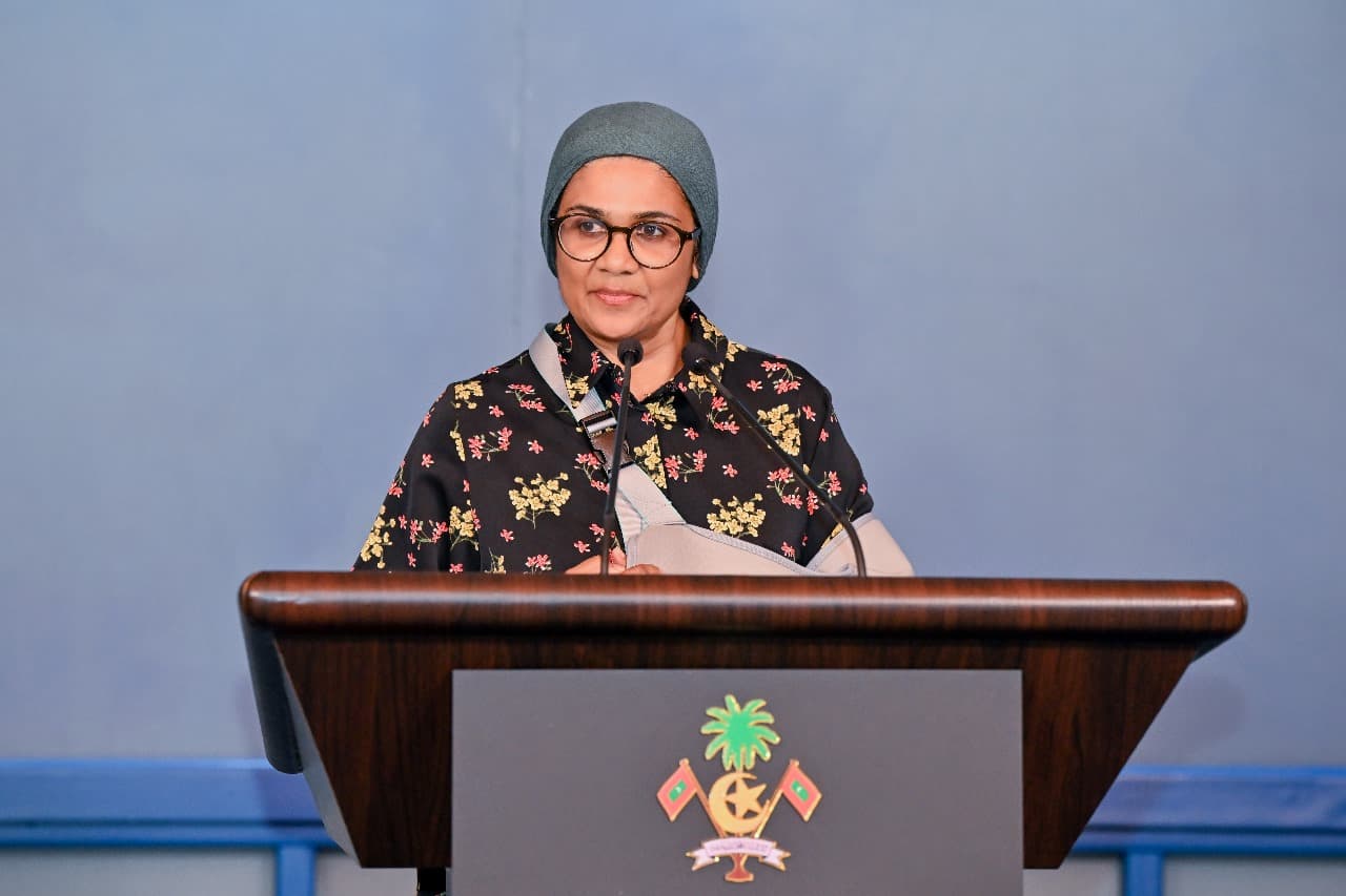 ހަޔަރ އެޑިއުކޭޝަން މިނިސްޓަރު ޑރ. މަރްޔަމް މާރިޔާ