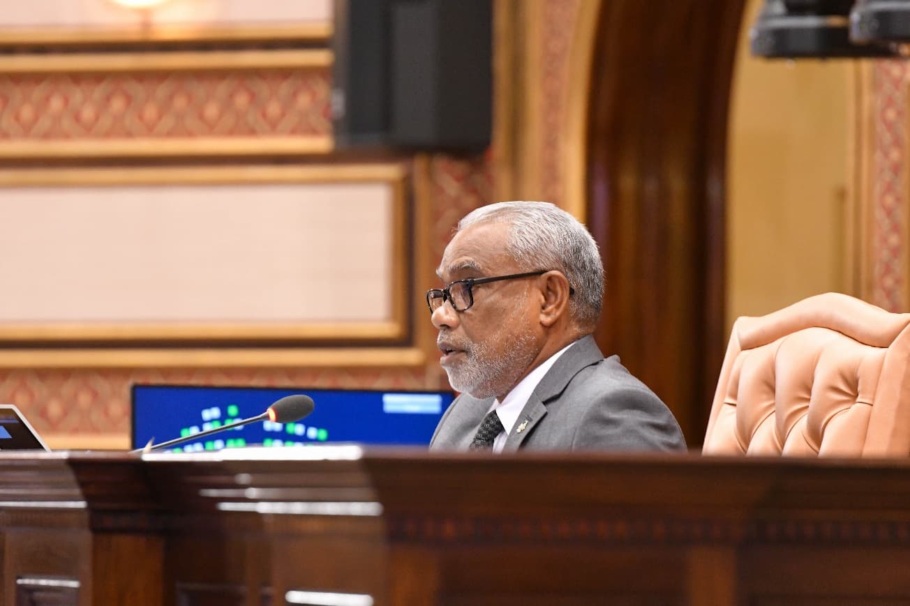 ރައްޔިތުންގެ މަޖިލީހުގެ ރައީސް އަބްދުއްރަހީމް އަބްދުﷲ