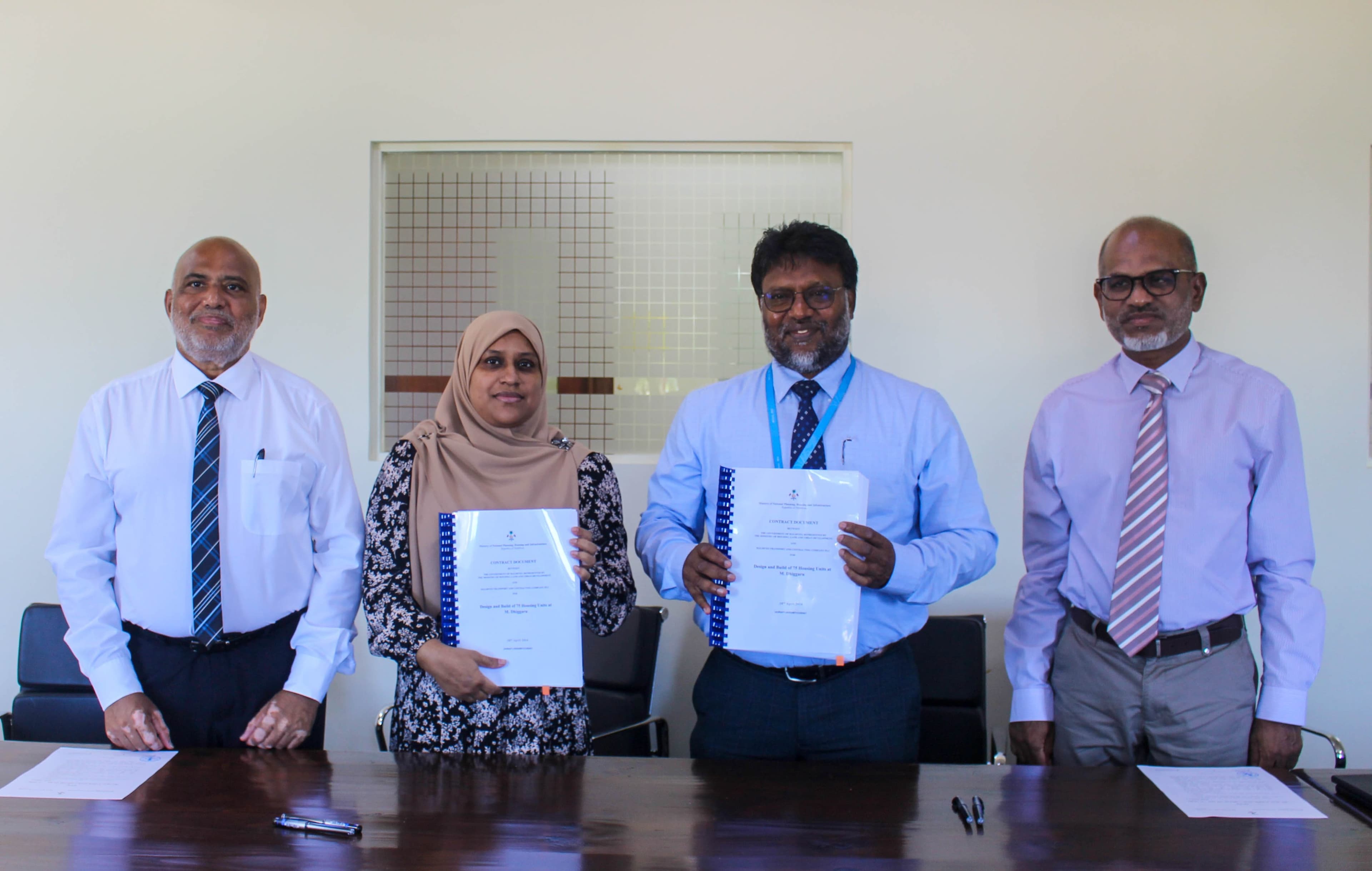 ދިއްގަރުގައި ޖާގަ ތަނަވަސް 75 ހައުސިން ޔުނިޓު އަޅަން ހަވާލުކޮށްފި