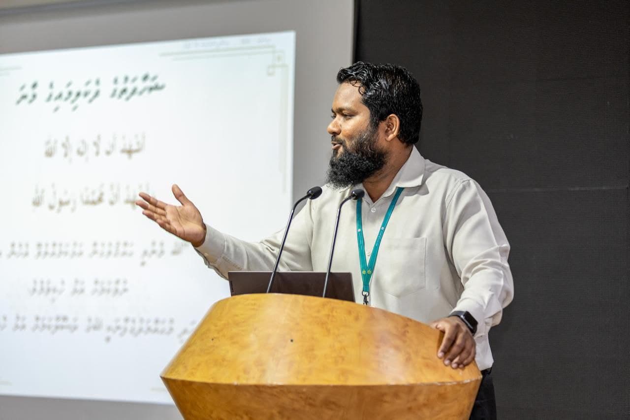"ރިސާލަތު" ޕްރޮގްރާމެއްގެ ތެރެއިން. ފޮޓޯ: މިނިސްޓްރީ